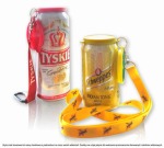 Lanyard with plug for cans